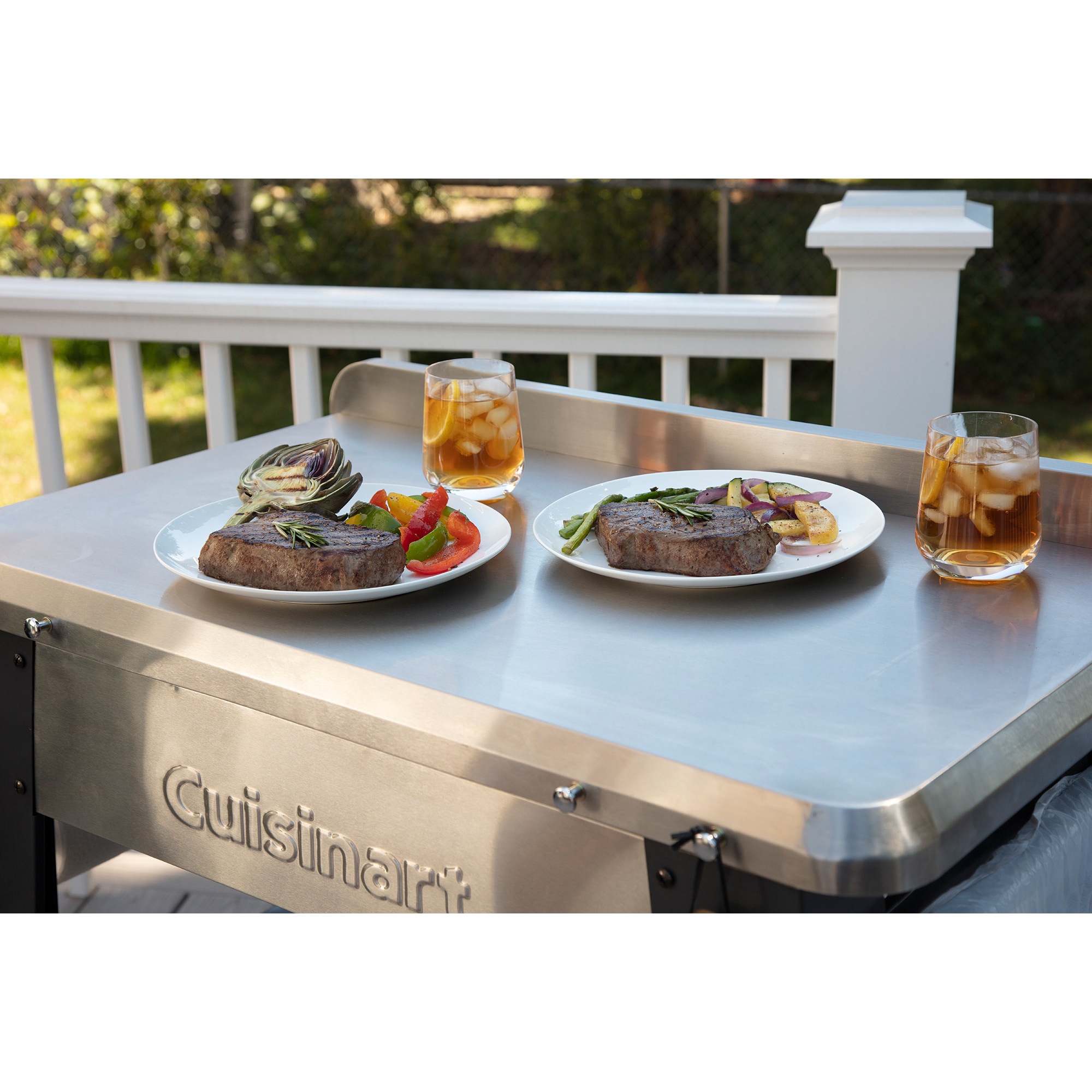 Cuisinart Outdoor Stainless Steel Grill Prep Table, , hires