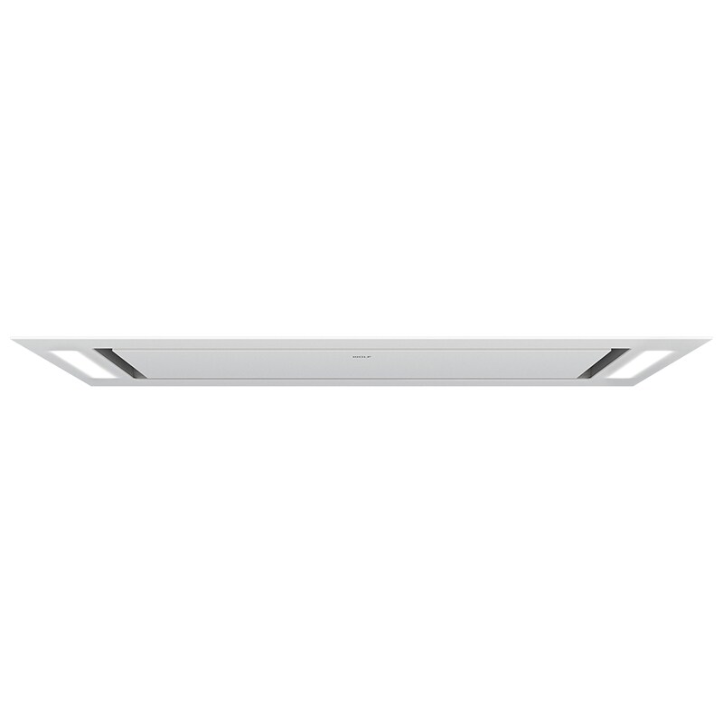 Wolf 36 in. Convertible Ceiling Style Range Hood with 2 LED Lights - White, , hires