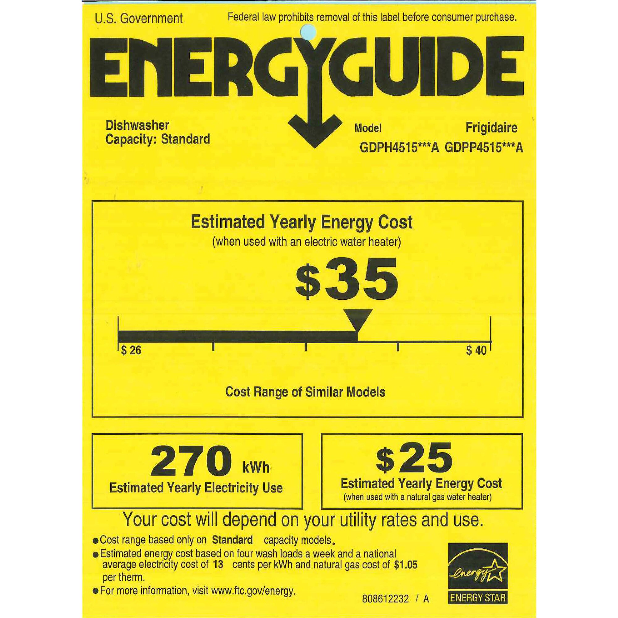 Frigidaire Gallery 24 in. Top Control Dishwasher with 52 dBa Sound Level & Pocket - Stainless Steel, Stainless Steel, hires