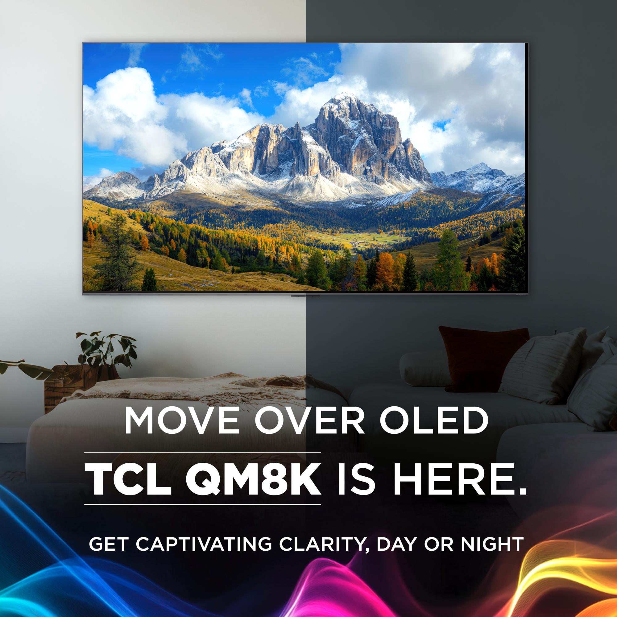 TCL - 98" Class QM8K Series QD-Mini LED 4K UHD Smart Google TV, , hires