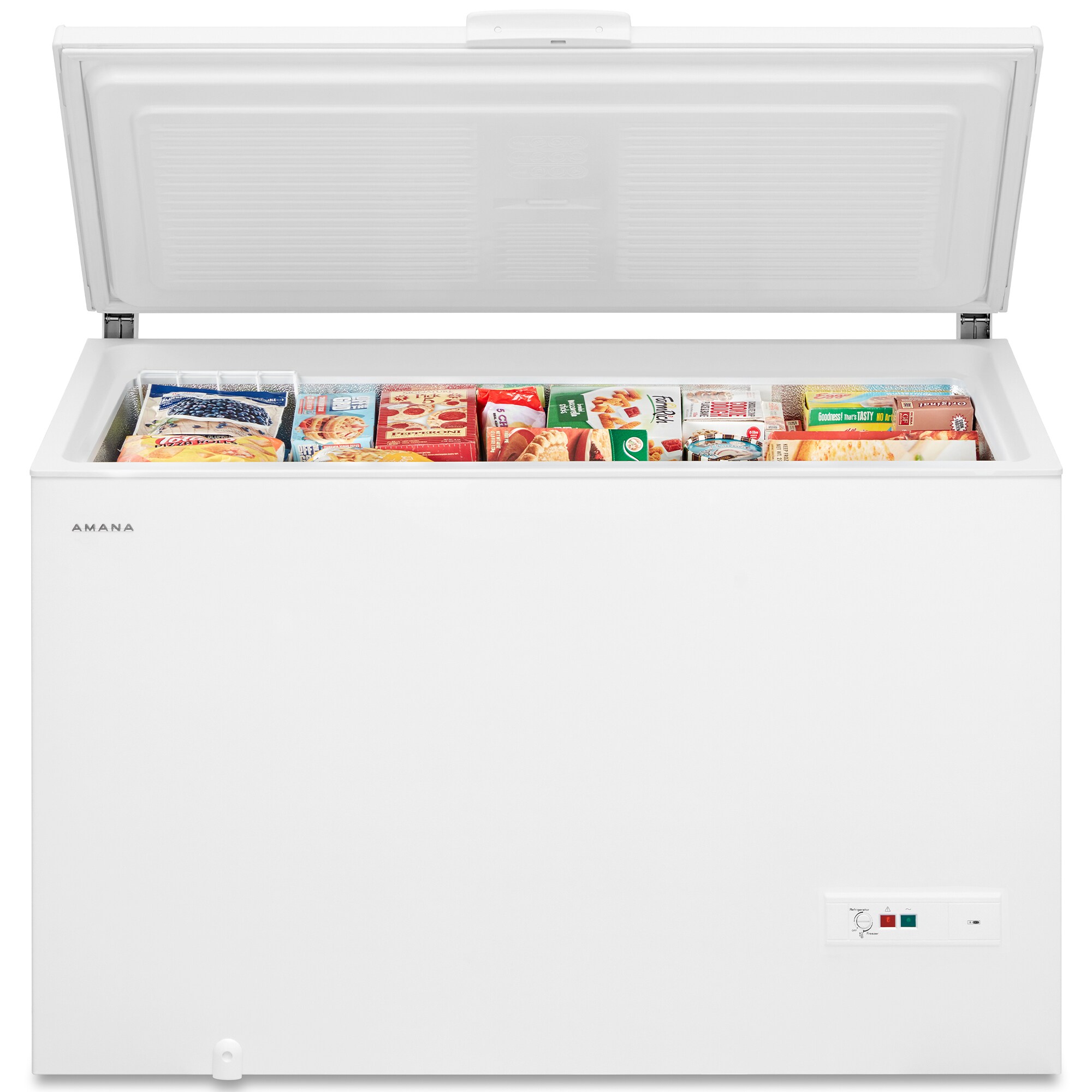 Amana 55 in. 16.0 cu. ft. Garage-Ready Chest Freezer - White, , hires