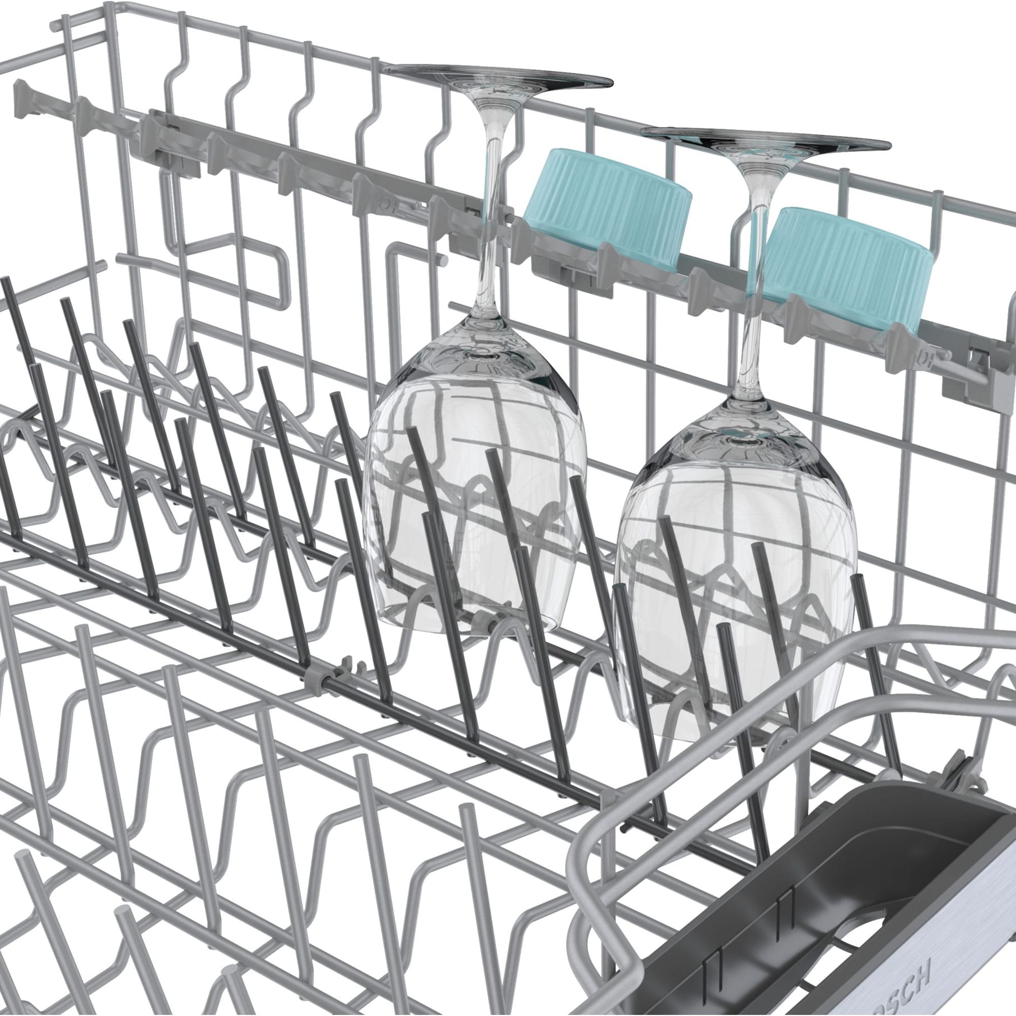 Bosch Benchmark 24 in. Top Control Smart Dishwasher with 39 dBa Sound Level, 3rd-Rack & CrystalDry - Custom Panel Ready, Custom Panel Required, hires
