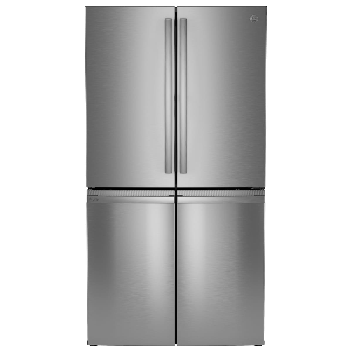 GE Profile 36 in. 22.9 cu. ft. Smart Counter Depth 4-Door French Door Refrigerator with Internal Water AutoFill Pitcher - Fingerprint Resistant Stainless, , hires