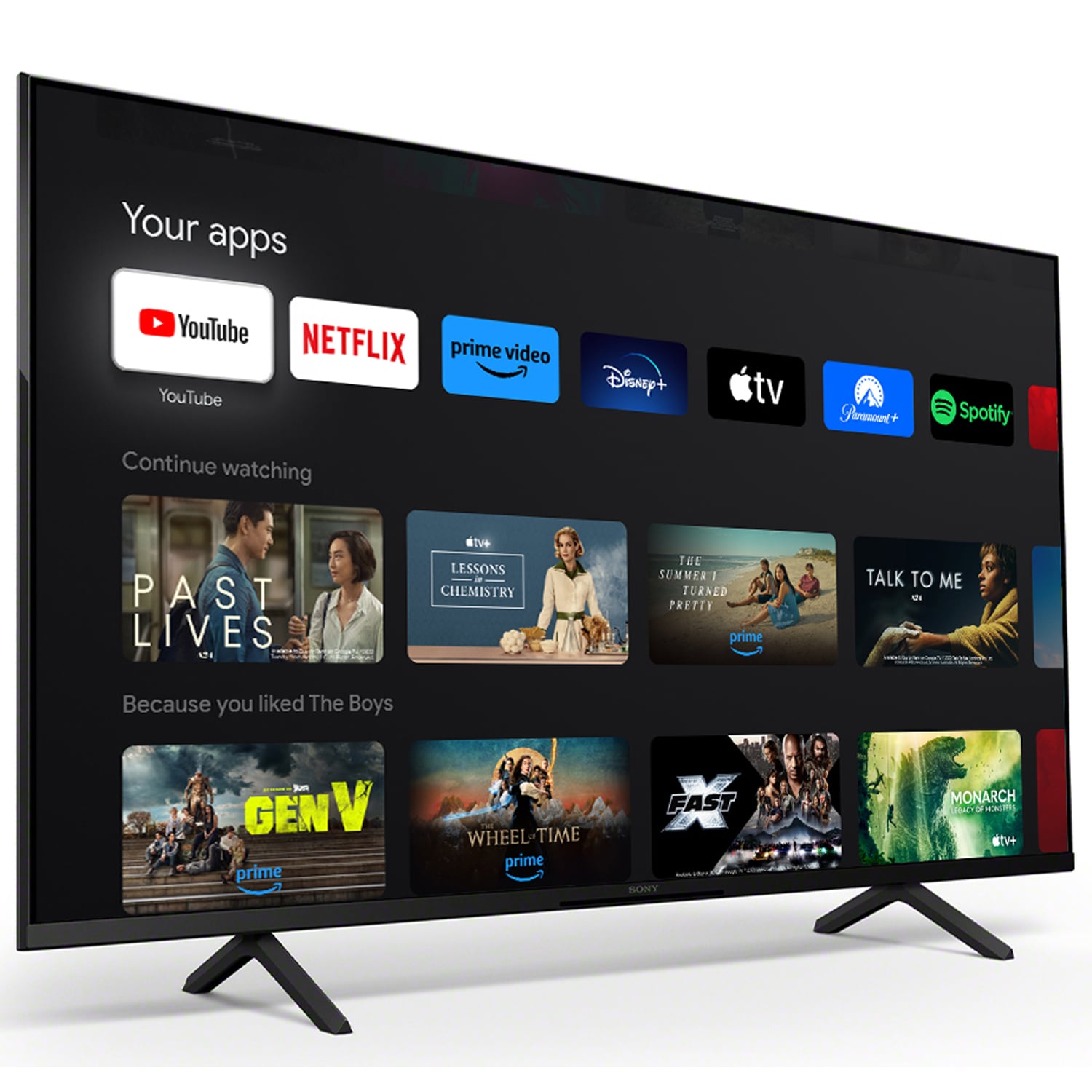 Sony - 43" Class Bravia 3 LED 4K UHD Smart Google TV, , hires