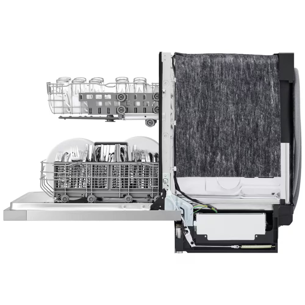 LG 24 in. Front Control Dishwasher with 50 dBa Sound Level, Dynamic Dry & Pocket - Stainless Steel, , hires