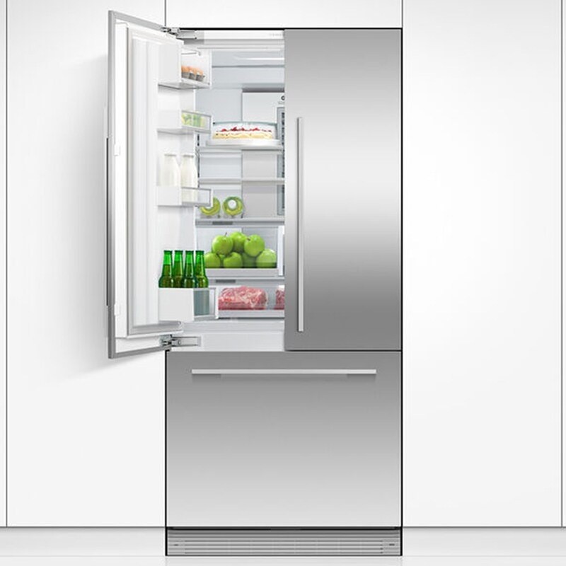 Fisher & Paykel Series 7 32 in. 14.7 cu. ft. Built-In Counter Depth French Door Refrigerator with Ice Maker - Custom Panel Ready, , hires