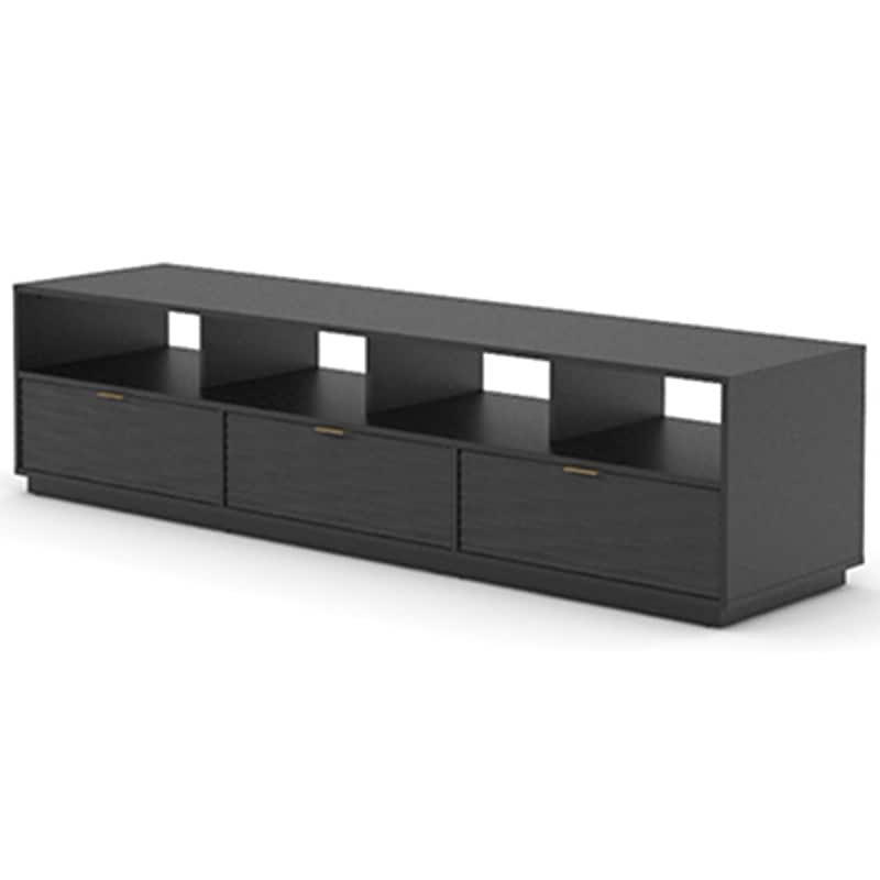 Sauder Morgan Main Collection TV & Entertainment Credenza - Black, , hires