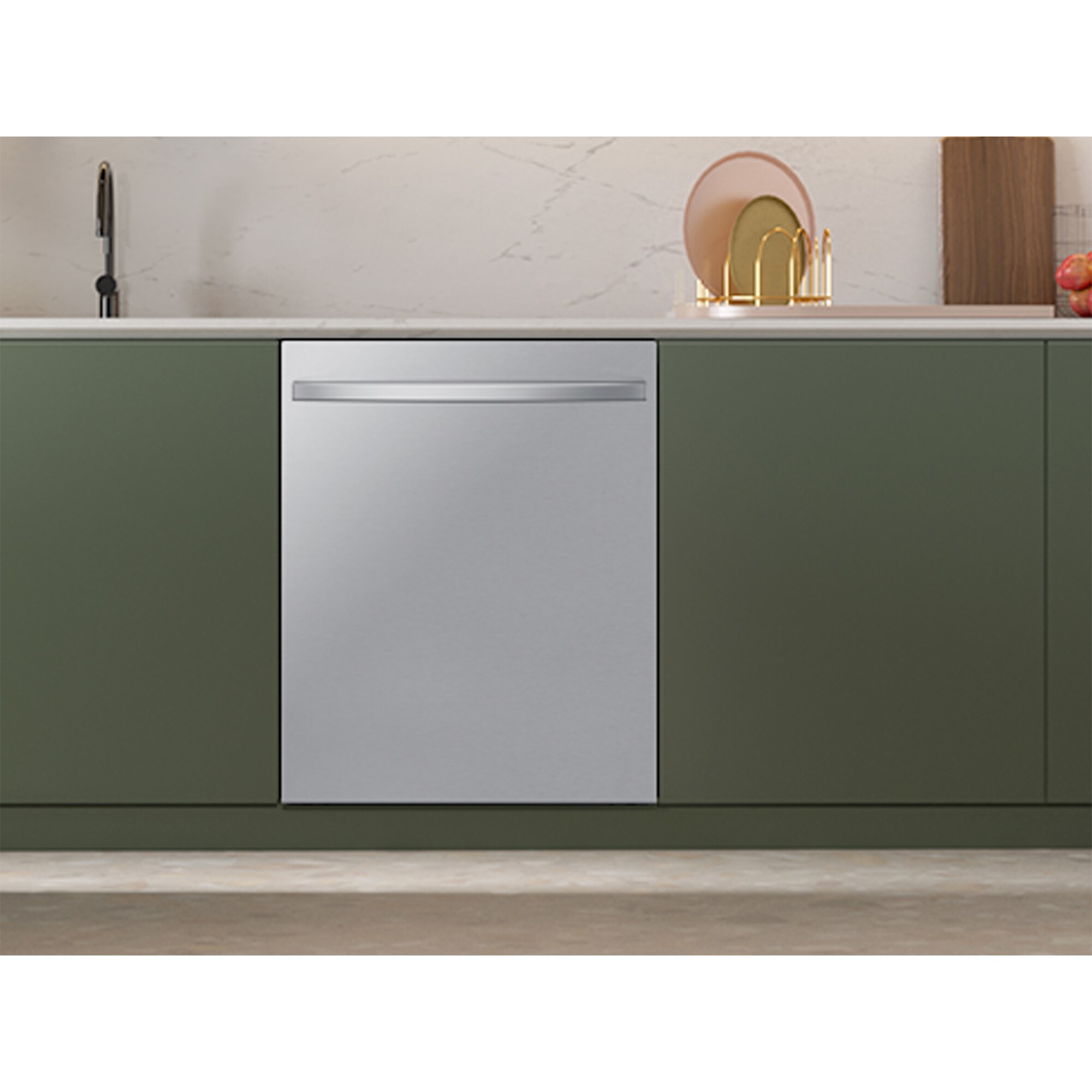 Samsung 24 in. Top Control Smart Dishwasher with 46 dBa Sound Level & 3rd-Rack - Stainless Steel, , hires