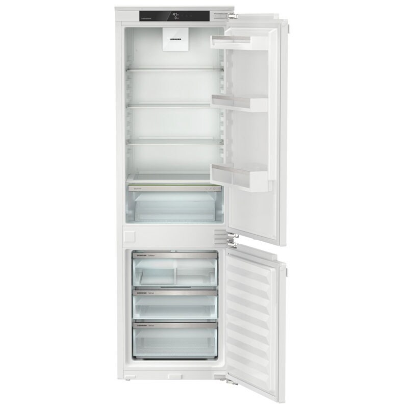 Liebherr Pure 22 in. 9 cu. ft. Built-In Counter Depth Bottom Freezer Refrigerator with Ice Maker - Custom Panel Ready, , hires