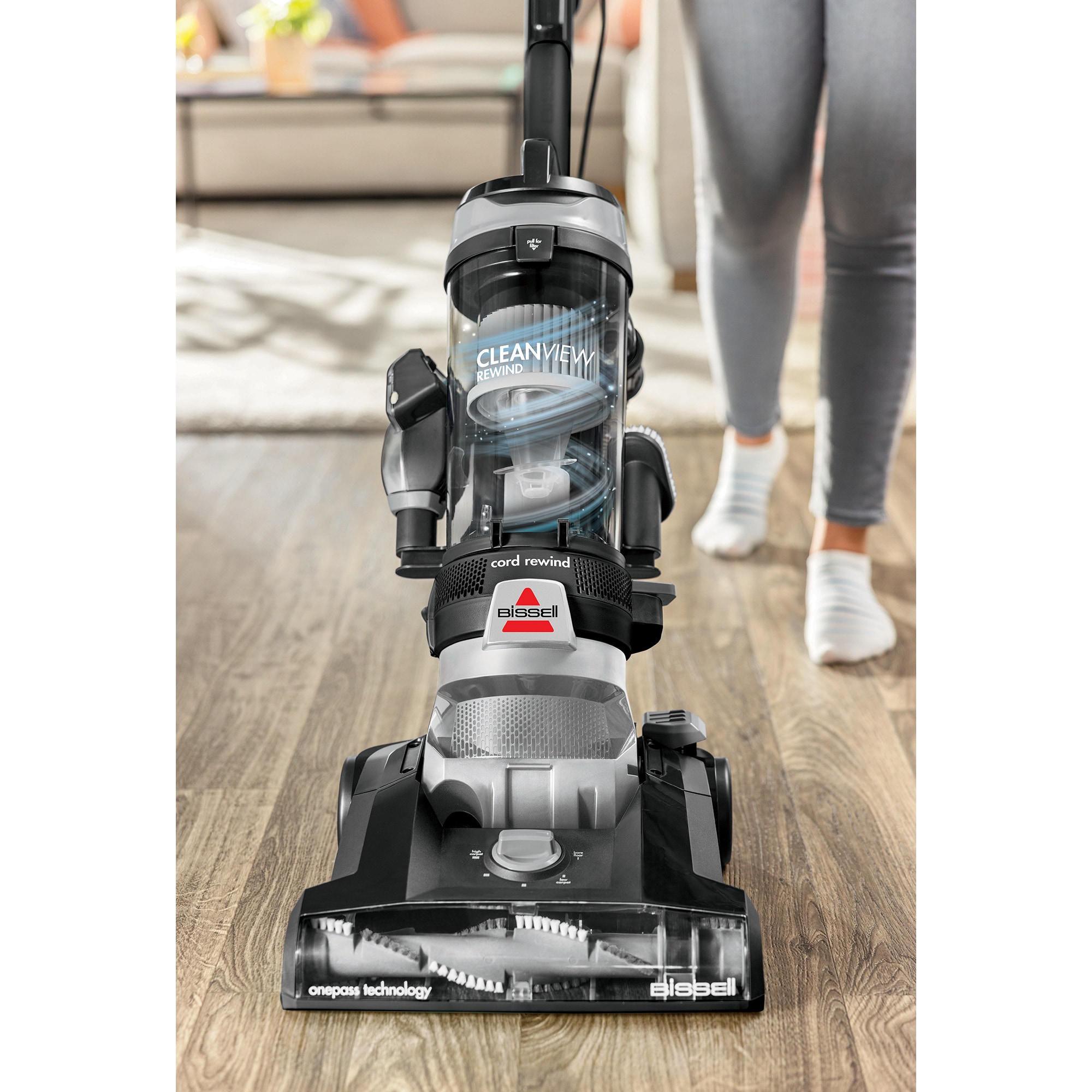 Bissell Cleanview Light-Weight Bagless Upright Vacuum with 3 Additional Tools, , hires