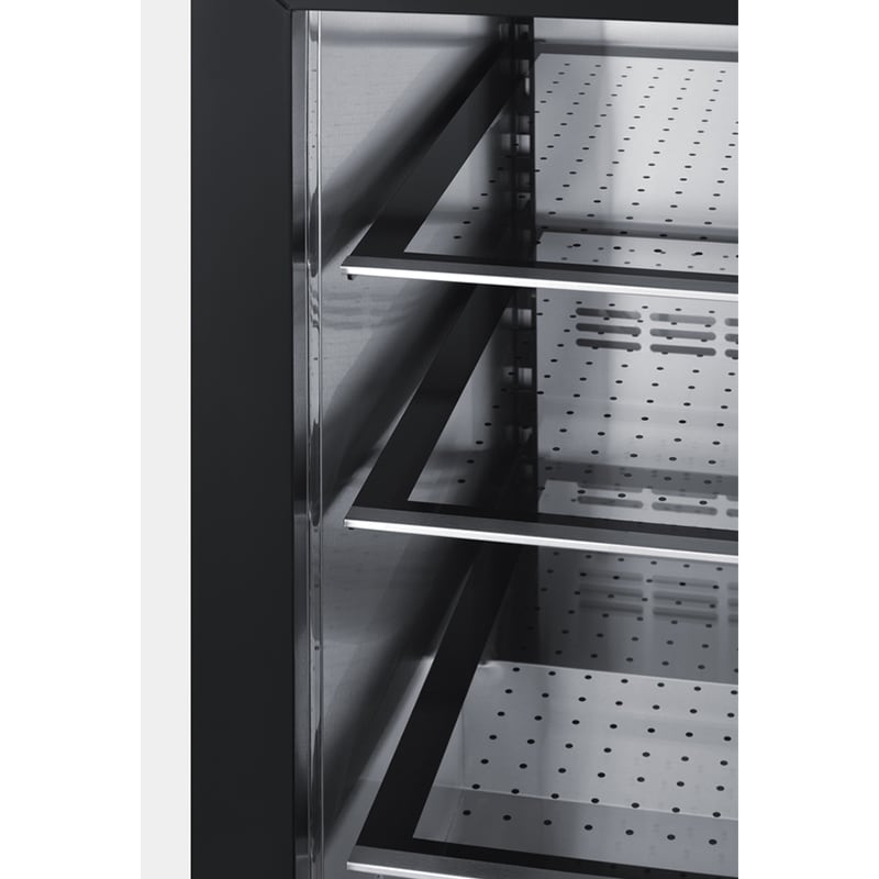 Summit 15 in. Built-In/Freestanding 1.9 cu. ft. Compact Bevrage Center with Adjustable Shelves & Digital Control - Stainless Steel, , hires