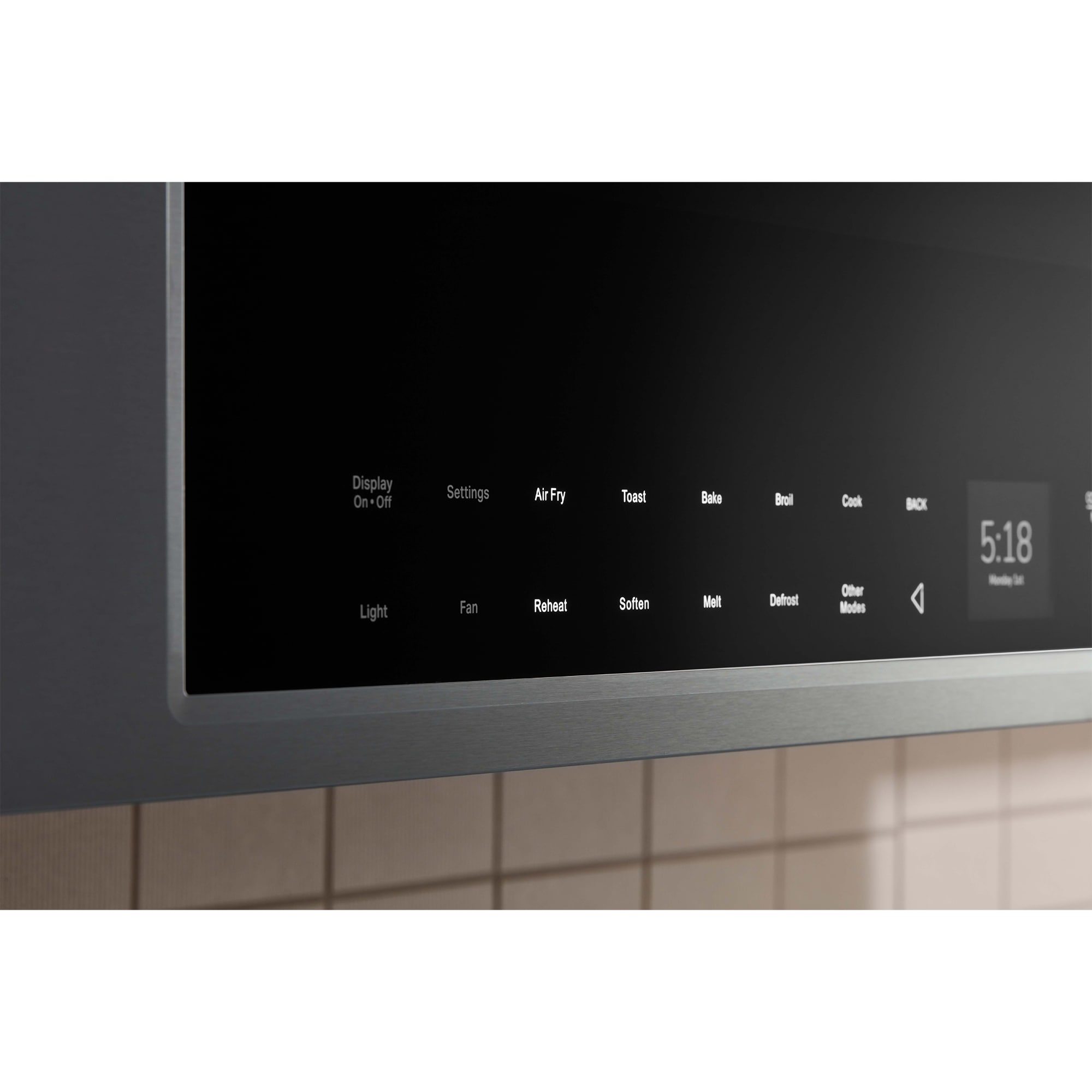 KitchenAid 30 in. 1.1 cu. ft. 950W Smart Over-the-Range Microwave with 400 CFM, Convection & Sensor Cooking - Stainless Steel, Stainless Steel, hires