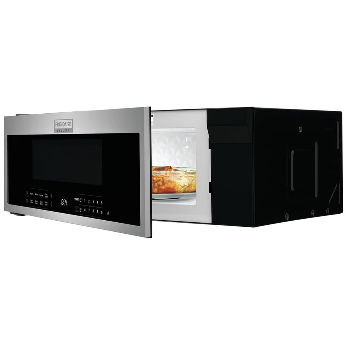 Frigidaire Gallery 30 in. 1.2 cu. ft. 950W Low Profile Over-the-Range Microwave with 400 CFM & Sensor Cooking - Stainless Steel, , hires