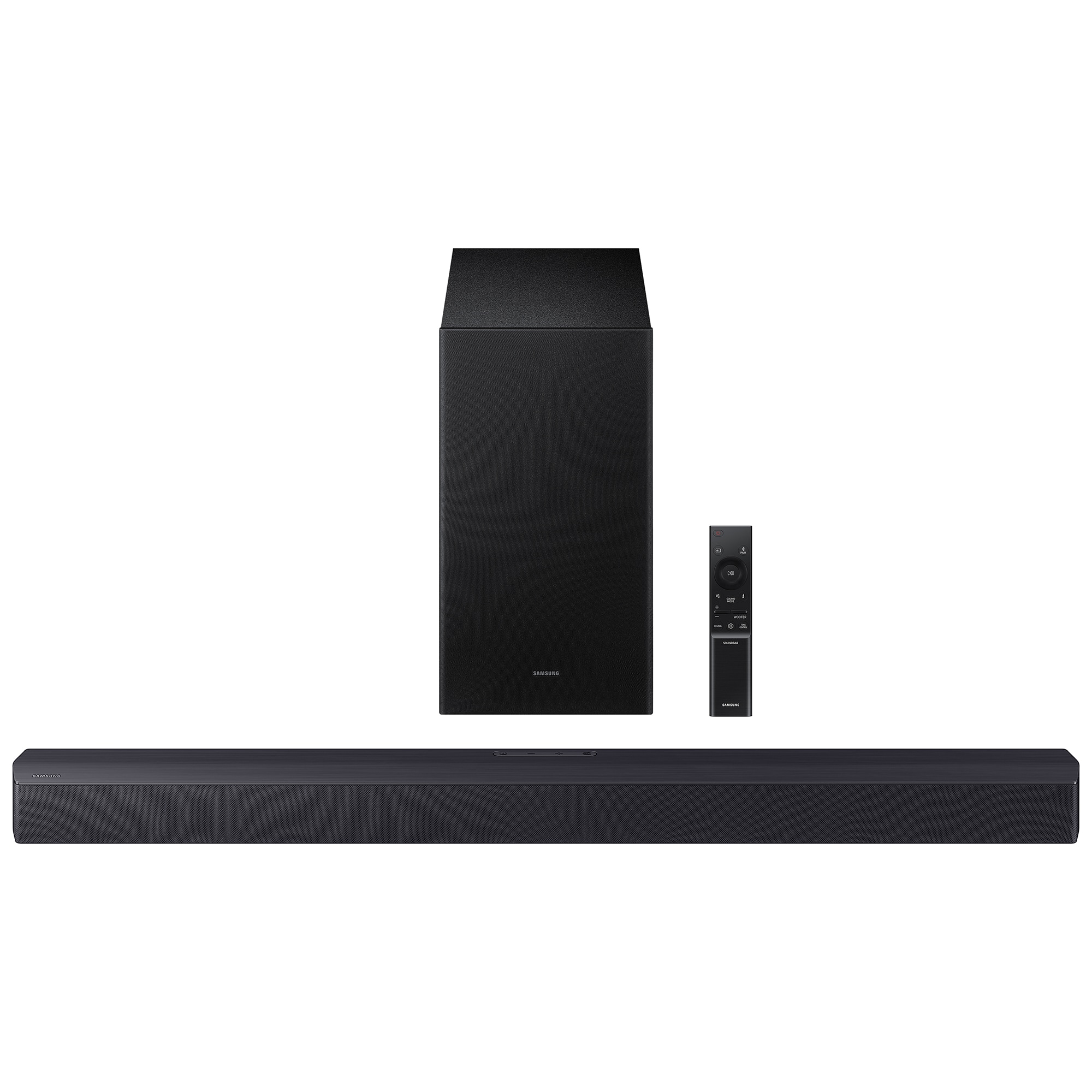 Samsung B-Series 2.1 Channel Sound Bar with Bluetooth & Wireless Subwoofer - Titan Black, , hires