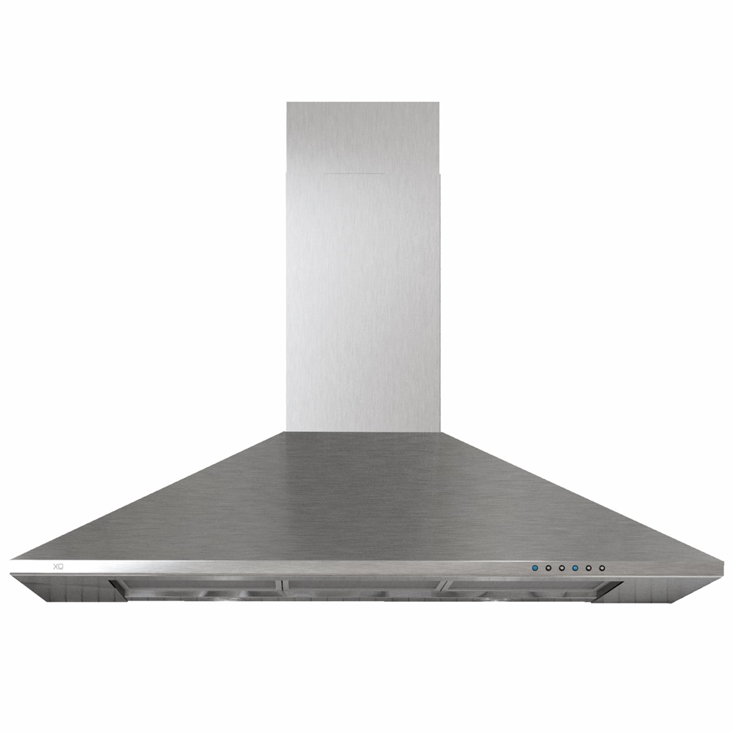 XO 36 in. Convertible Chimney Style Range Hood with 600 CFM, 3 Fan Speeds & 2 LED Lights - Stainless Steel, Stainless Steel, hires