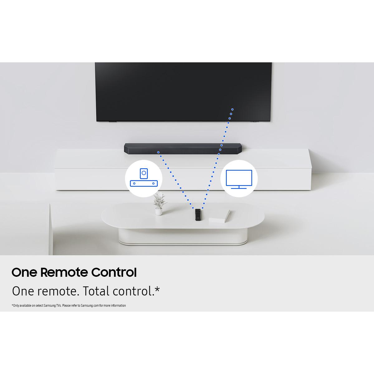 Samsung B-Series 3.1 Channel Sound Bar with Bluetooth & Wireless Subwoofer - Black, , hires