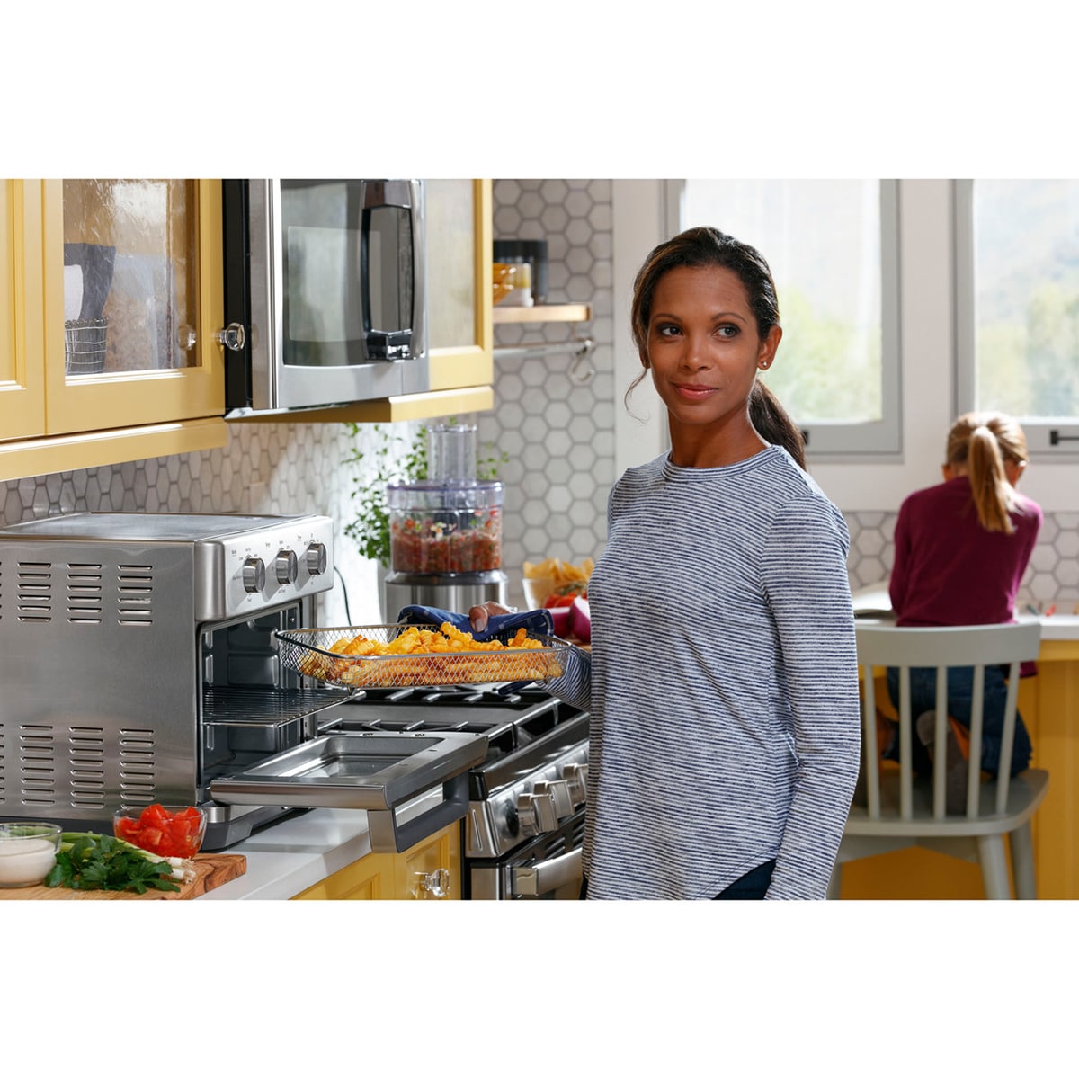 GE Air Fryer Toaster Oven Stainless Steel P.C. Richard & Son