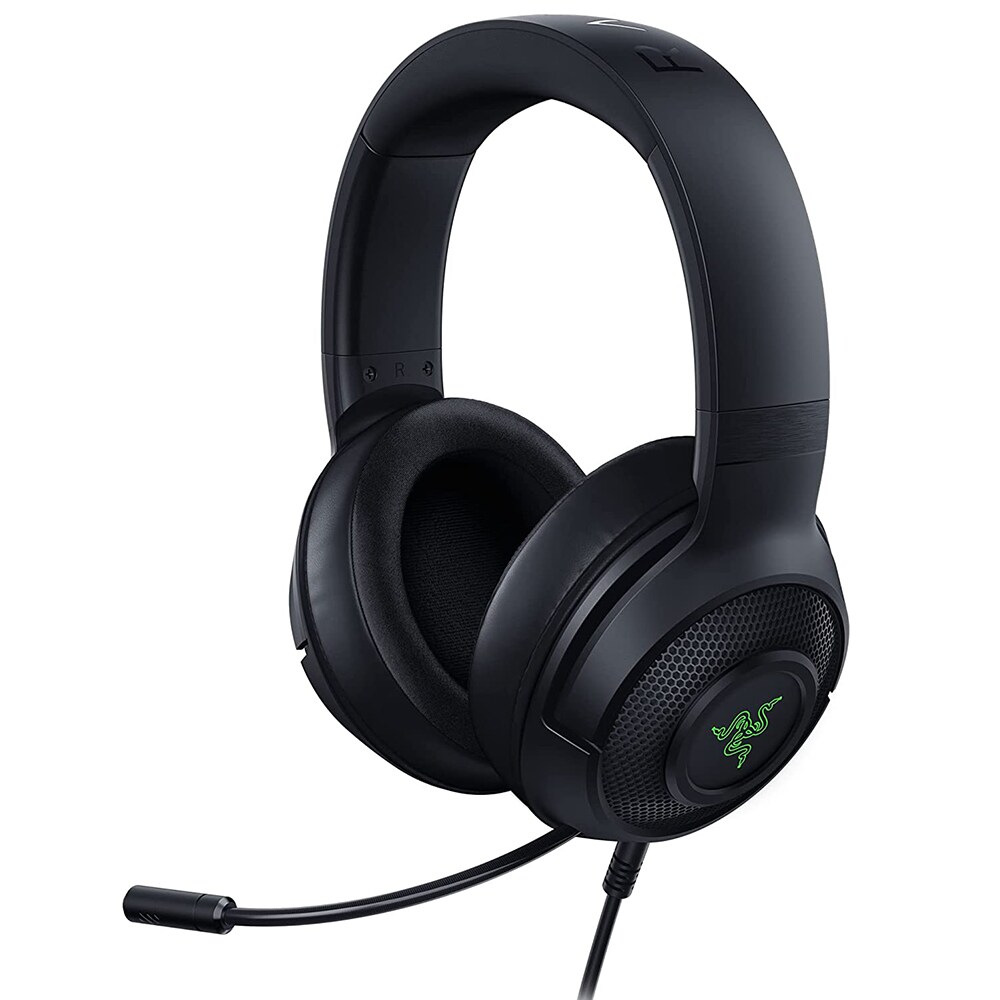 Razer Kraken V3 X Gaming Headset with 7.1 Surround Sound - Black, , hires