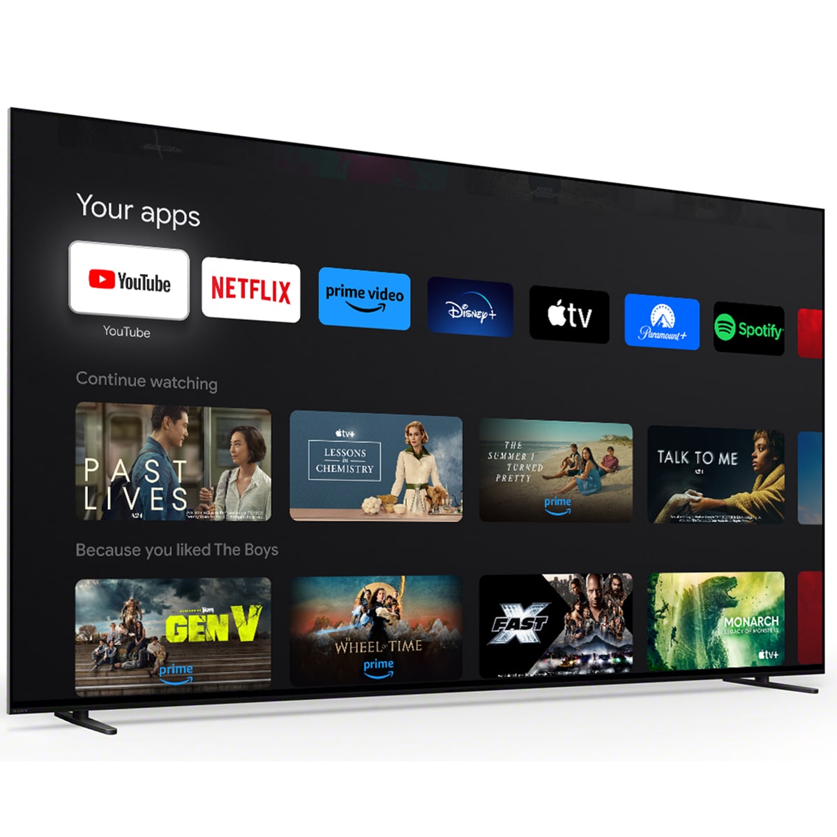 Sony - 65" Class Bravia 8 Series OLED 4K UHD Smart Google TV, , hires