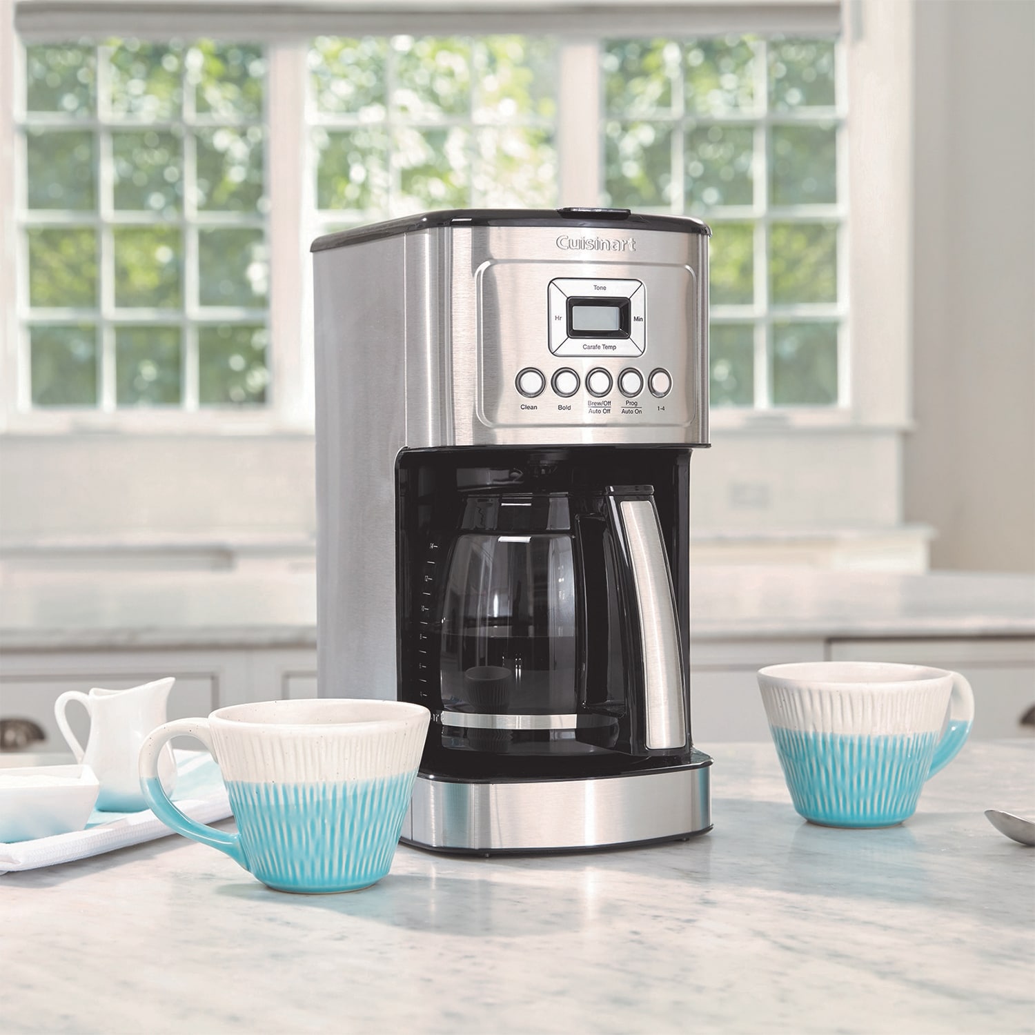 Cuisinart DCC-3200 14-Cup Coffee Maker - Stainless Steel, Black with Stainless Steel, hires