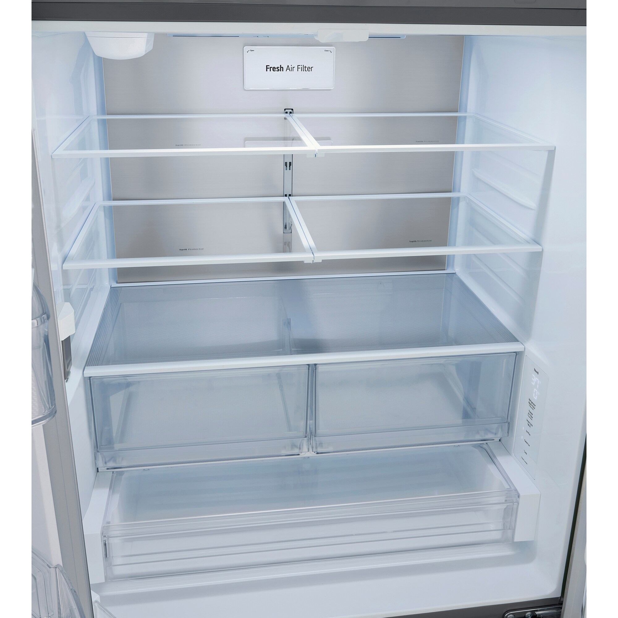 LG 36 in. 31.7 cu. ft. Smart French Door Refrigerator with Internal Water Dispenser - PrintProof Stainless Steel, , hires