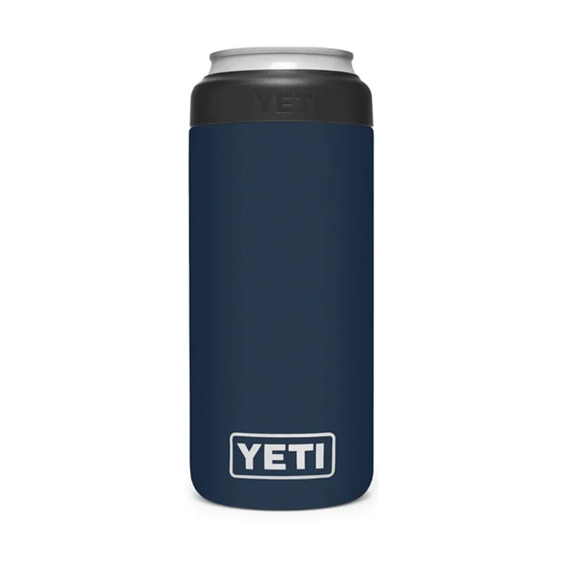 YETI Rambler Colster Slim Can Insulator - Navy, Yeti-Navy Blue, hires