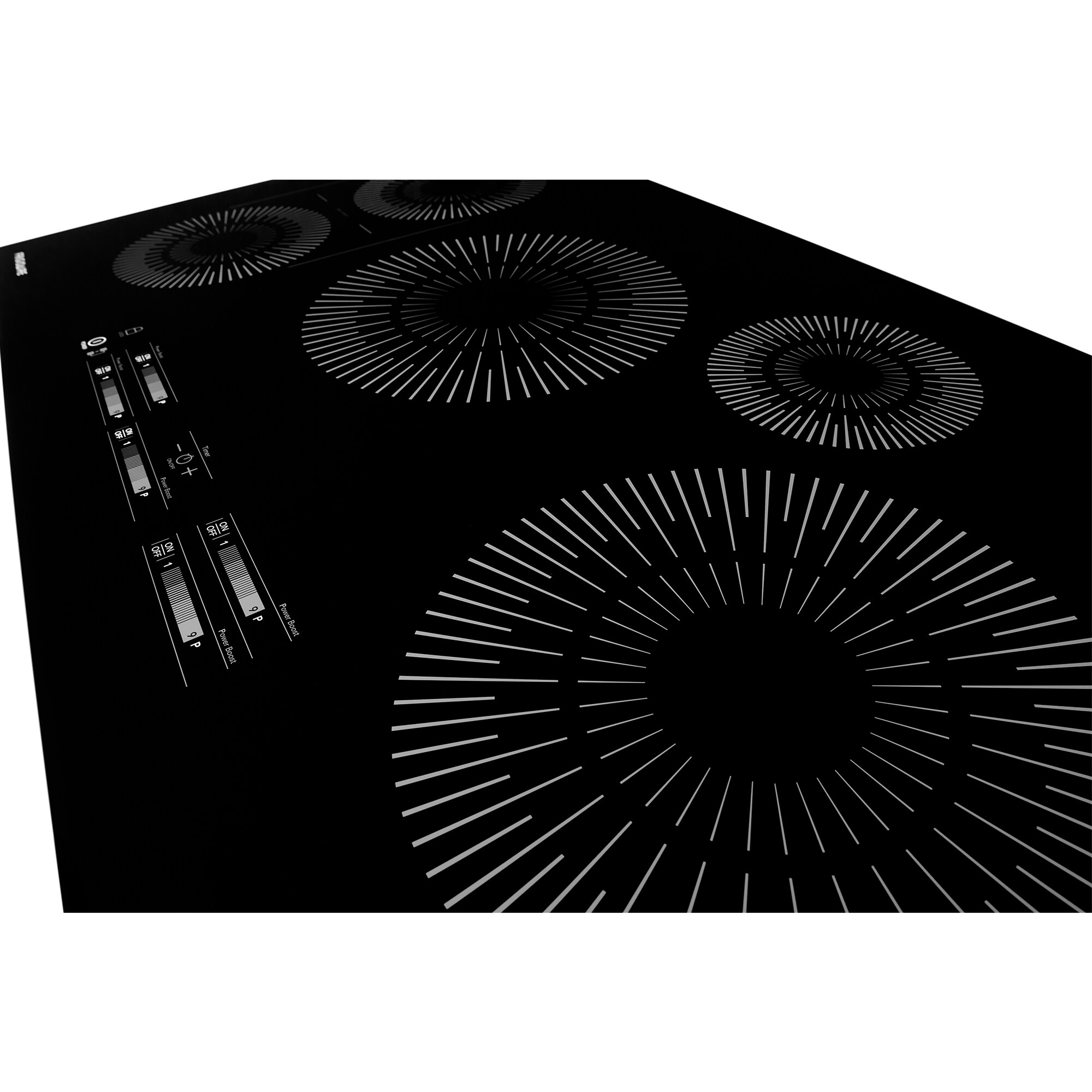Frigidaire 36 in. 5-Burner Induction Cooktop with Simmer Burner & Power Burner - Black, , hires