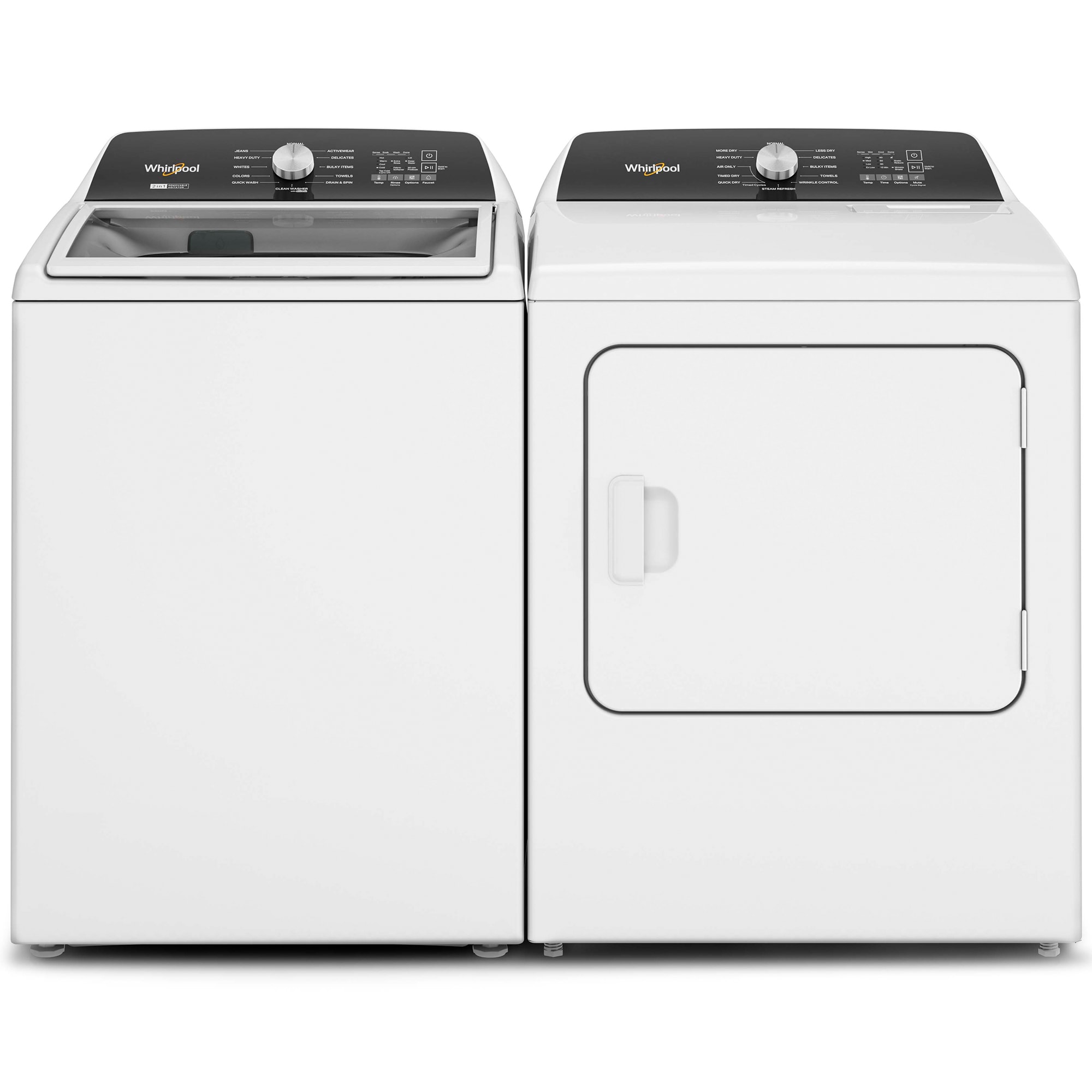 Whirlpool 29 in. 7.0 cu. ft. Electric Dryer with Moisture Sensing Dryer & Steam Cycle - White, , hires