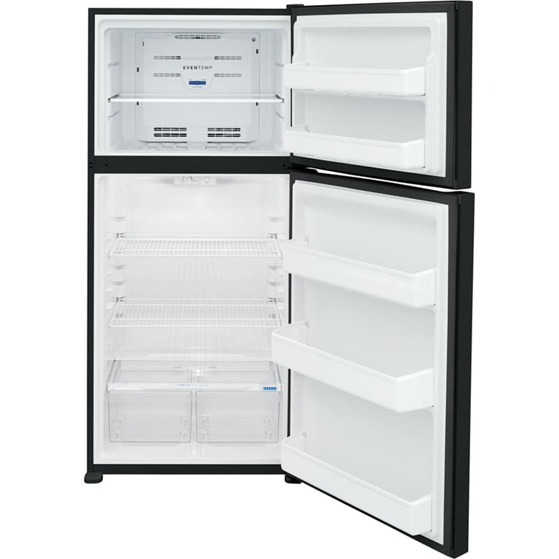 Frigidaire 30 in. 18.3 cu. ft. Garage Ready Top Freezer Refrigerator - Black, Black, hires