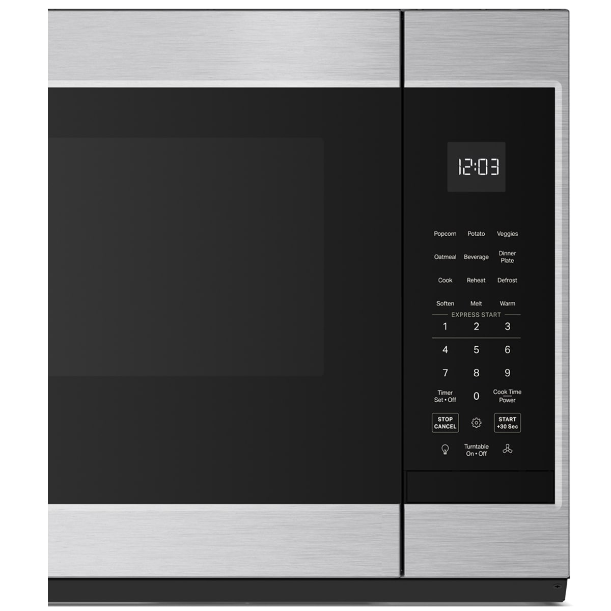 KitchenAid 30 in. 1.9 cu. ft. 1000W Over-the-Range Microwave with 400 CFM & Sensor Cooking - Stainless Steel with PrintShield Finish, , hires