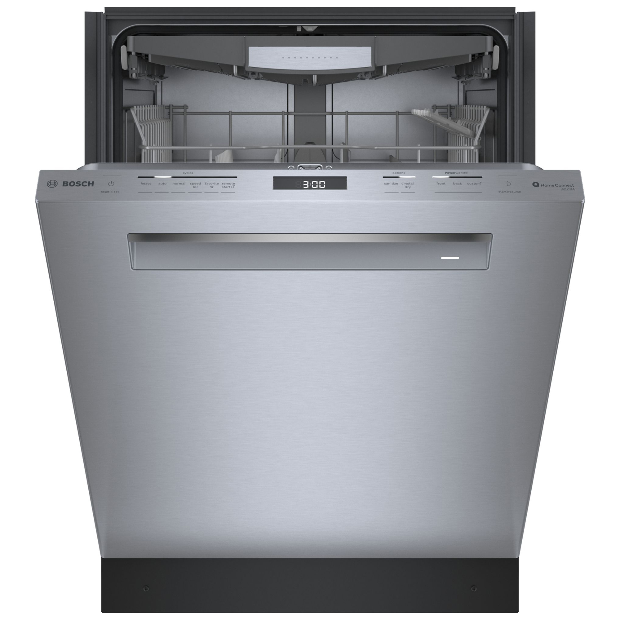 Bosch 800 Series 24 In Top Control Smart Dishwasher With 42 DBa Sound bosch-800-series-24-in-top-control-smart-dishwasher-with-42-dba-sound