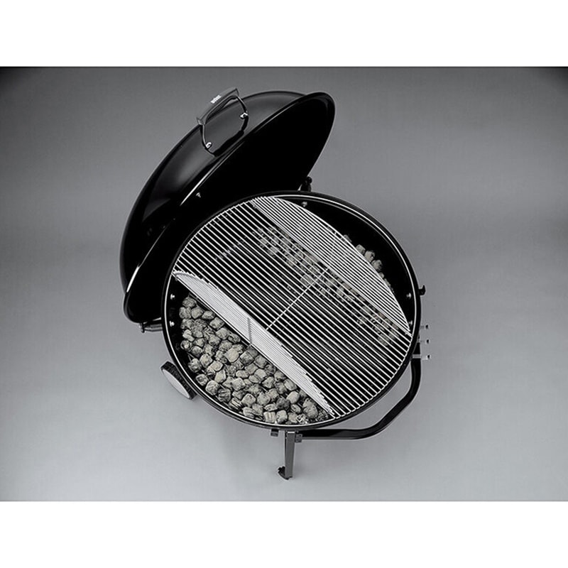 Weber Ranch Kettle 37 in. Charcoal Grill - Black, , hires