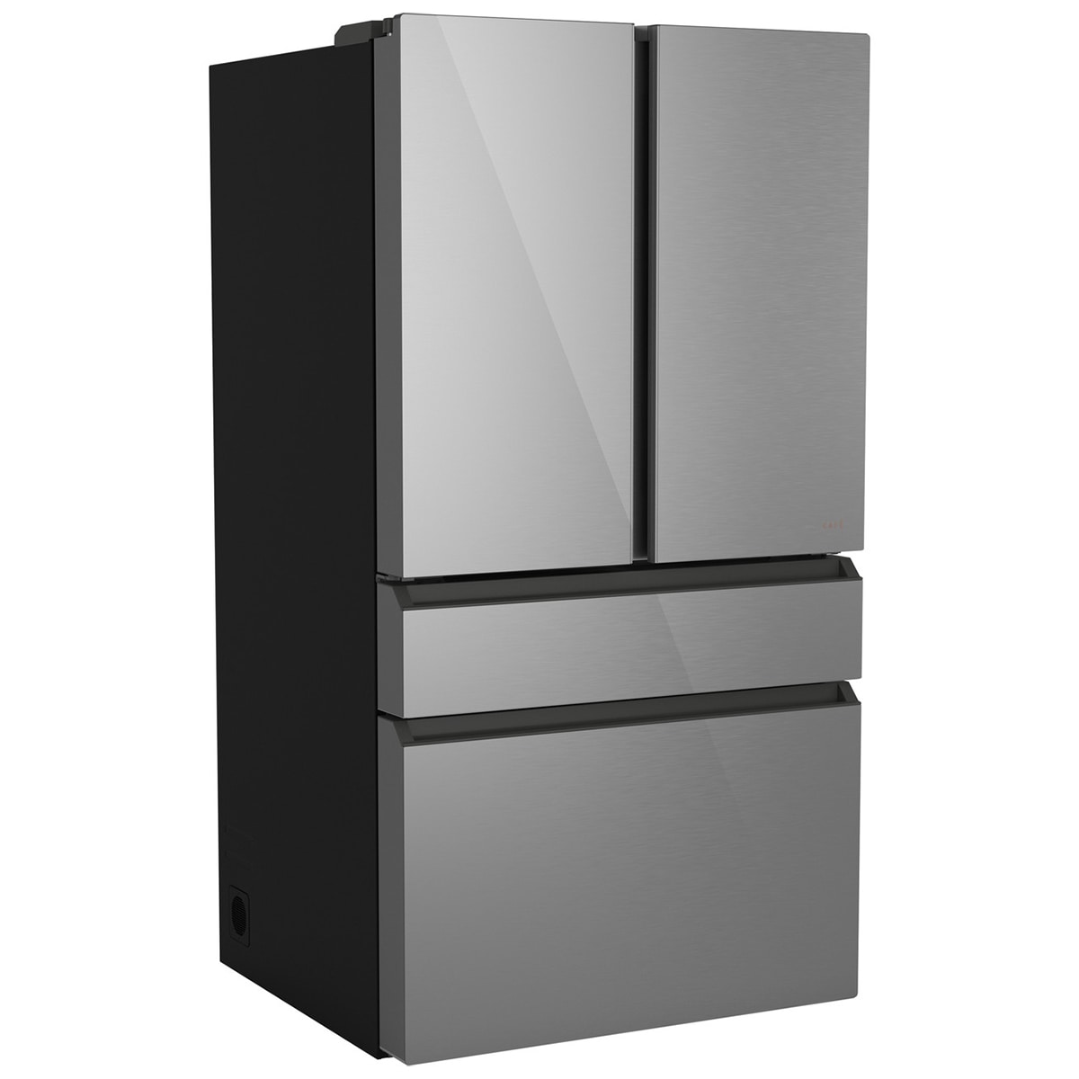Cafe 36 in. 28.7 cu. ft. Smart 4-Door French Door Refrigerator with Internal Water Dispenser - Platinum Glass, Platinum Glass, hires