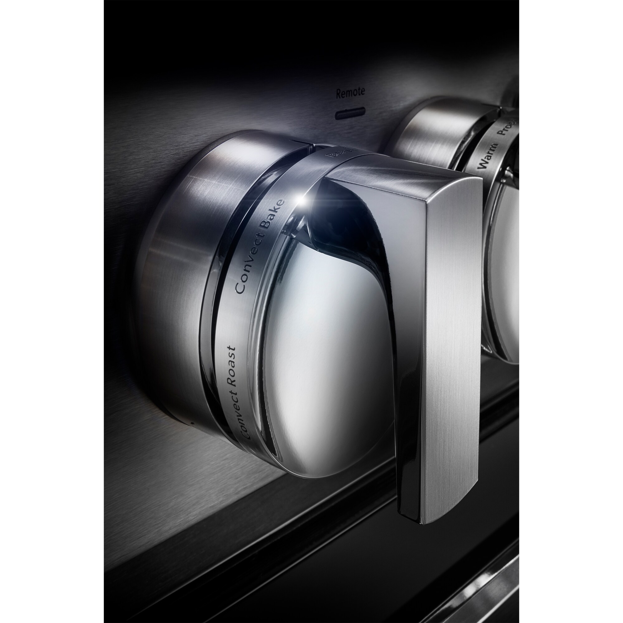 JennAir Noir Series 30 in. 4.1 cu. ft. Smart True European Convection Gas Range with 4 Sealed Burners - Stainless Steel, , hires