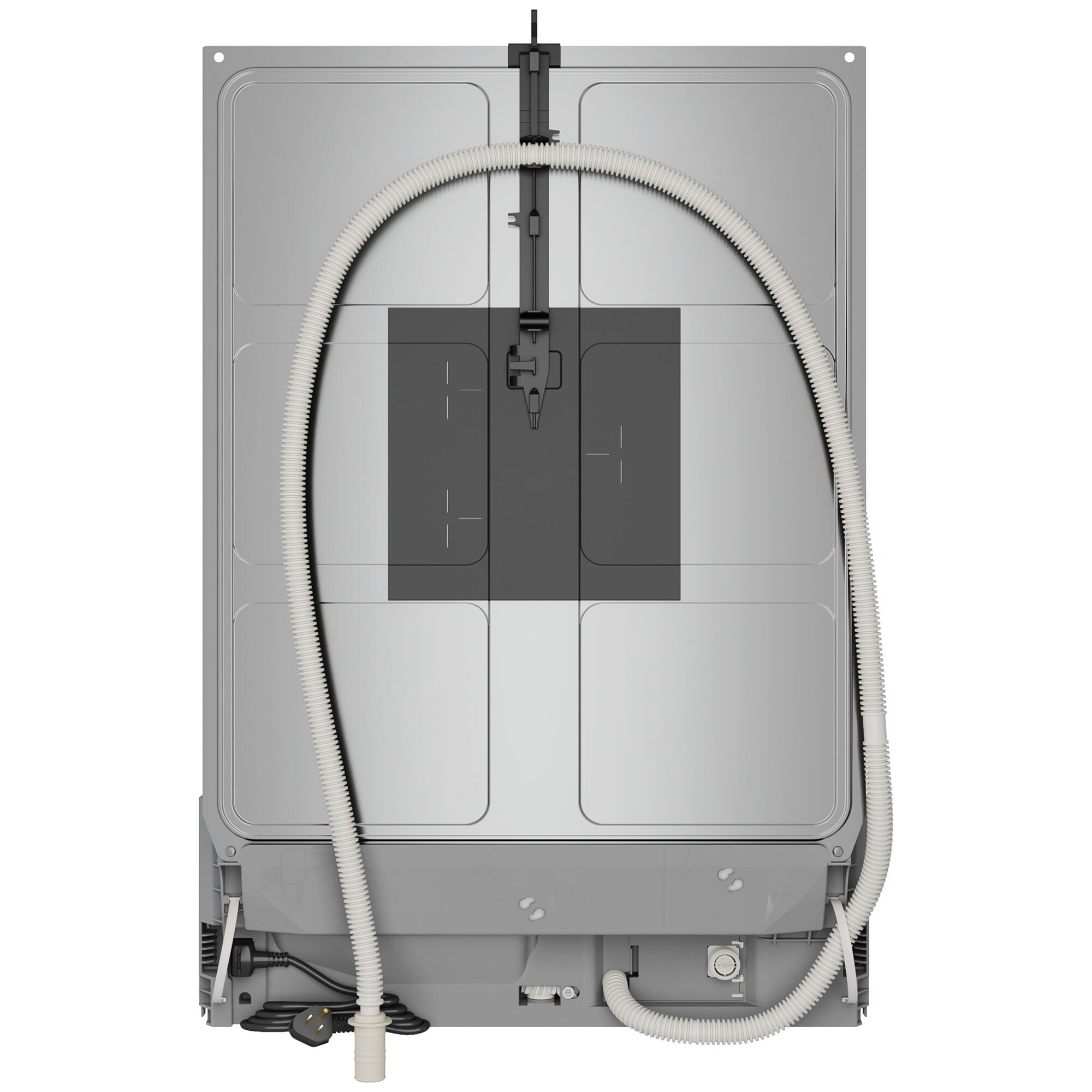 Bosch 300 Series 24 in. Front Control Smart Dishwasher with 48 dBA Sound Level, 3rd Rack, PureDry & Pocket Handle - Stainless Steel, Stainless Steel, hires
