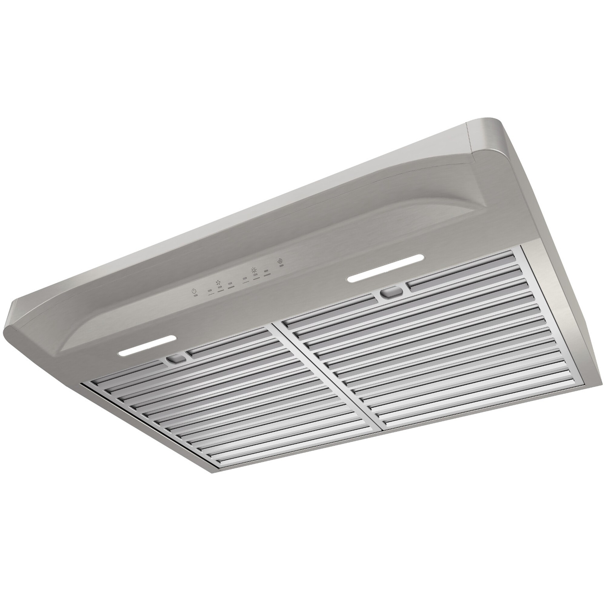 Broan Elite Alta 3 Series 36 in. Convertible Standard Style Range Hood with 450 CFM, 3 Fan Speeds & 2 LED Lights - Stainless Steel, , hires