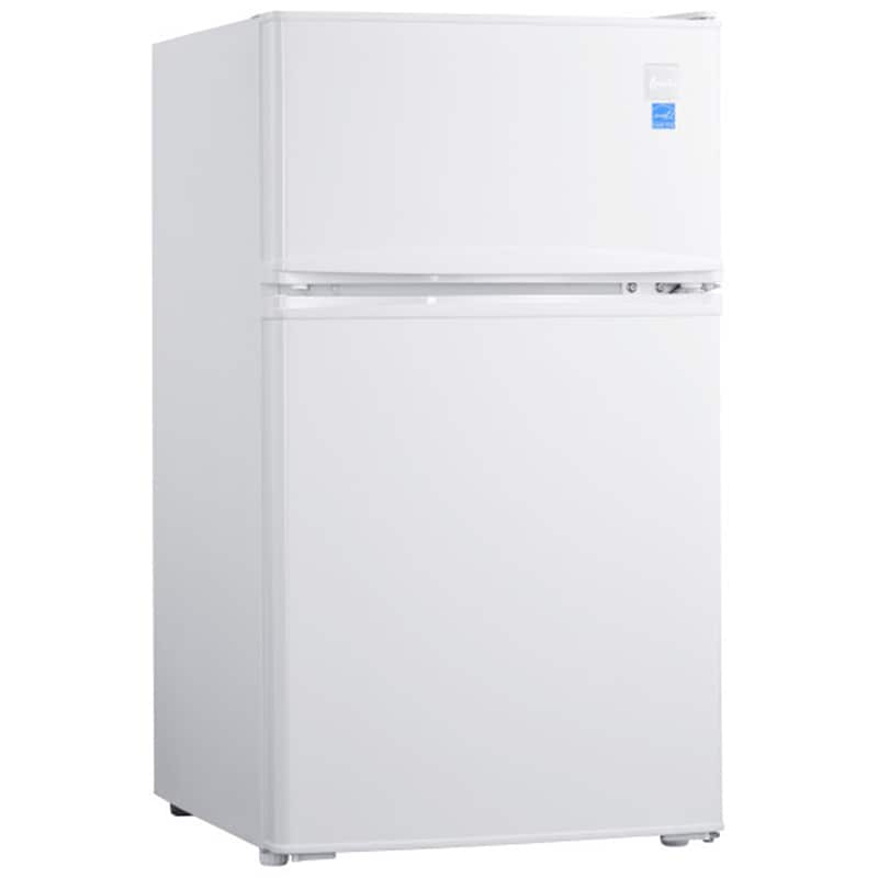 Avanti 19 in. 3.1 cu. ft. Mini Fridge with Freezer Compartment White