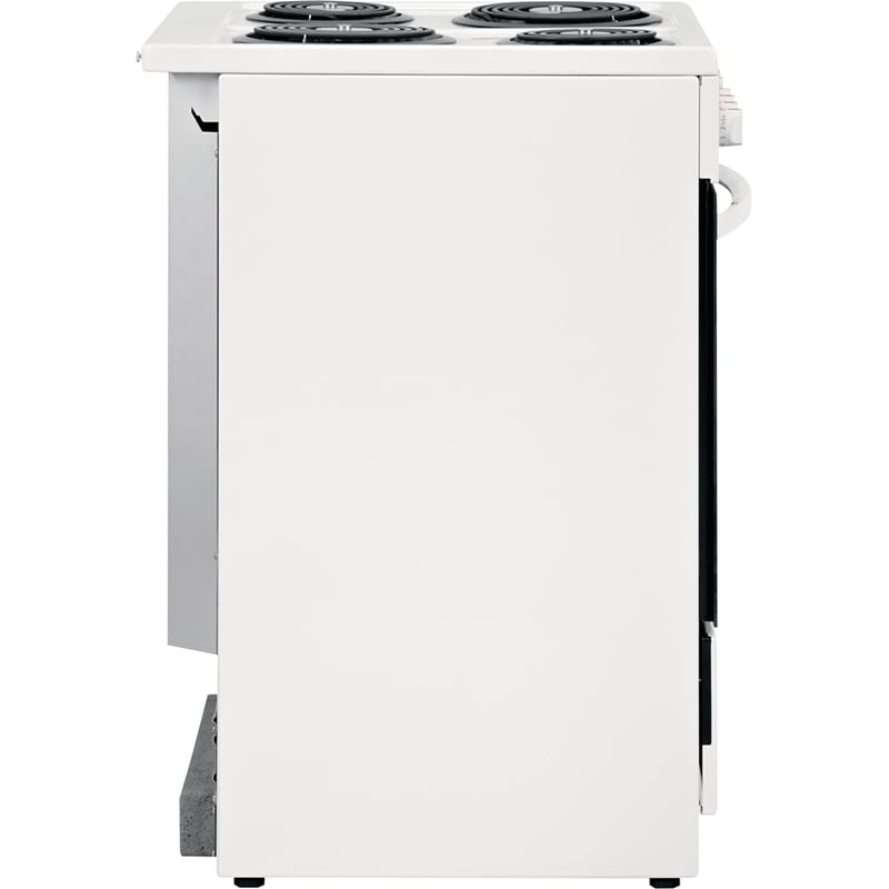 Frigidaire 24 in. 1.9 cu. ft. Electric Range with Coil Burners - White, White, hires