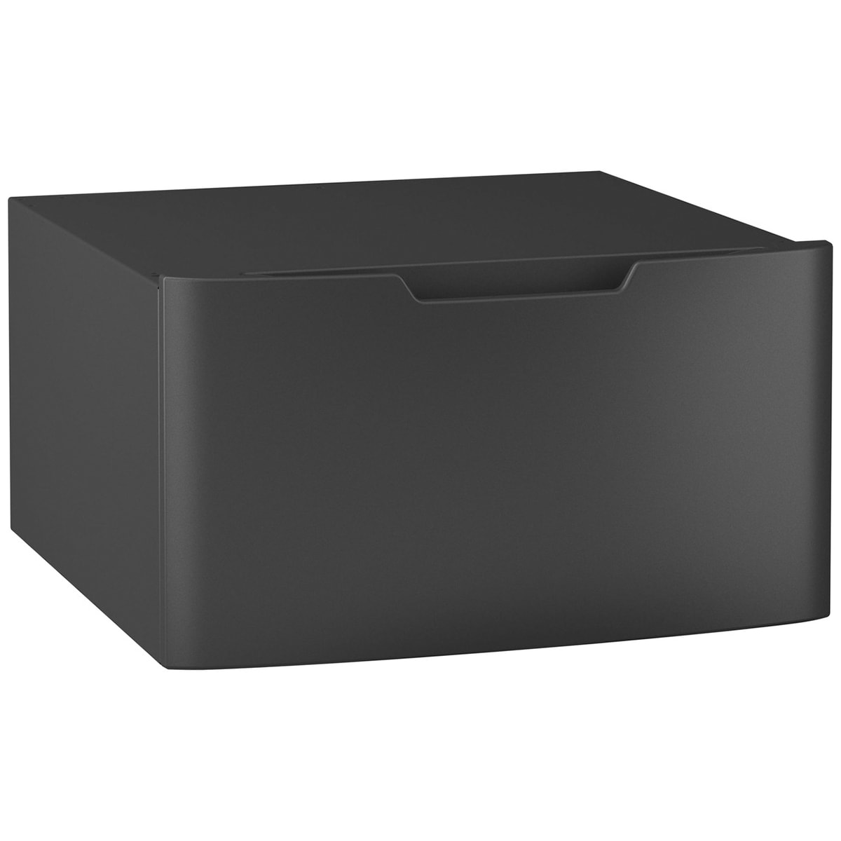 GE 16 in. Pedestal for Washers - Carbon Graphite, , hires