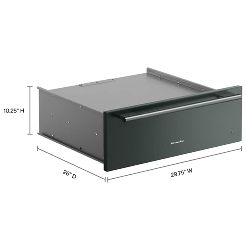 KitchenAid 30 in. 1.5 cu. ft. Warming Drawer with Humidity Control - Juniper, , hires