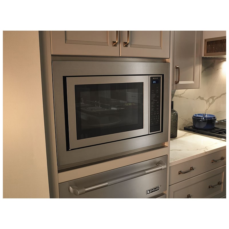 JennAir 30" Flush Convection Countertop Microwave Trim Kit Stainless
