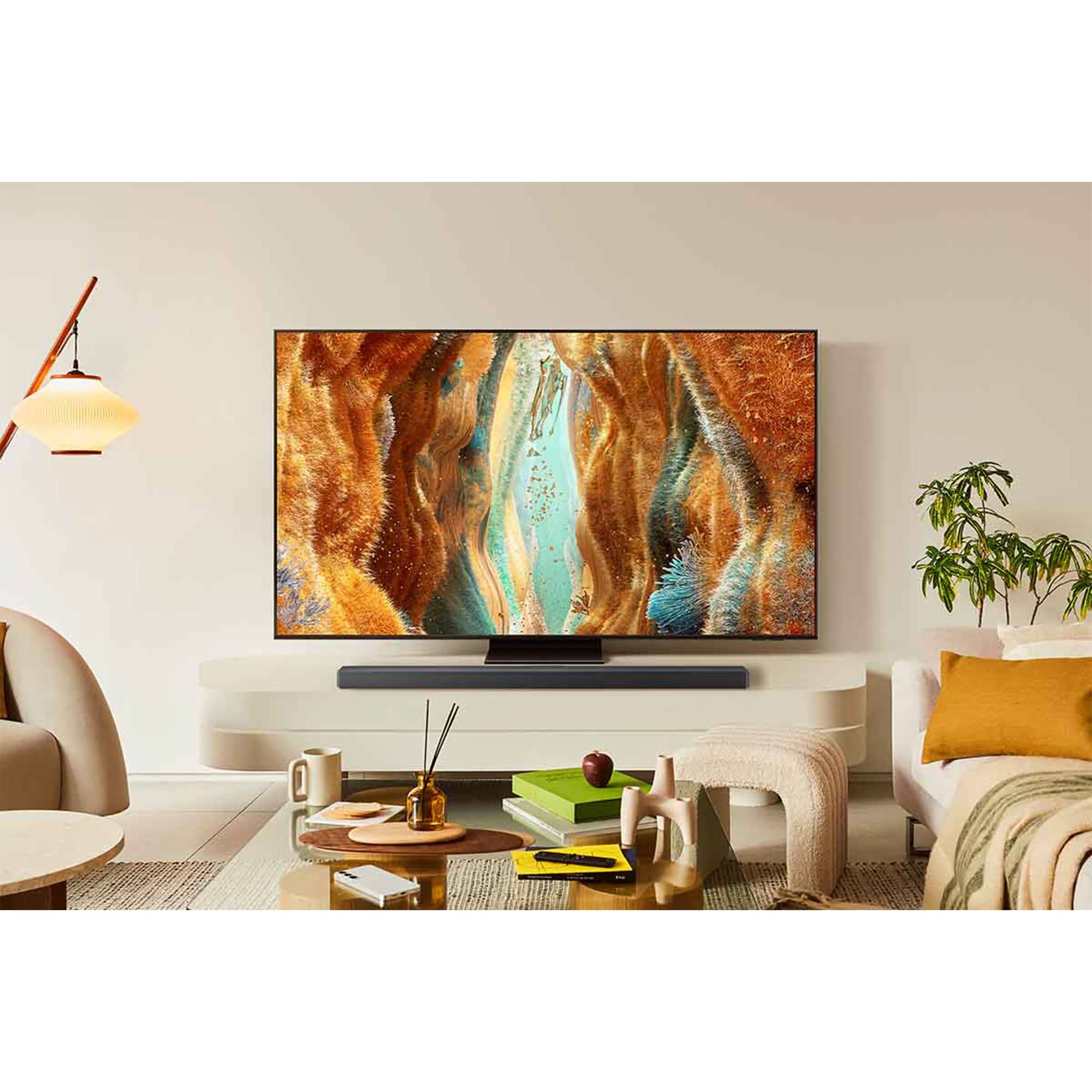 Samsung - 65" Class QN70F Neo QLED 4K UHD Samsung Vision AI Smart TV, , hires