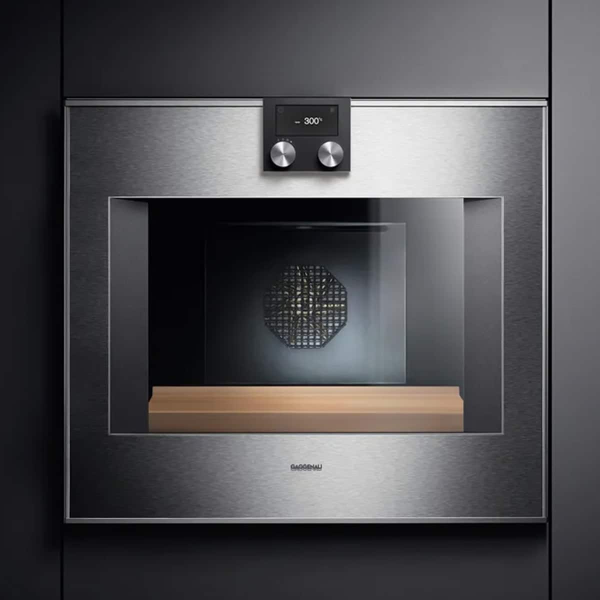 Gaggenau 400 Series 30 in. 4.5 cu. ft. Electric Single Wall Oven with Standard Convection - Stainless Steel, , hires