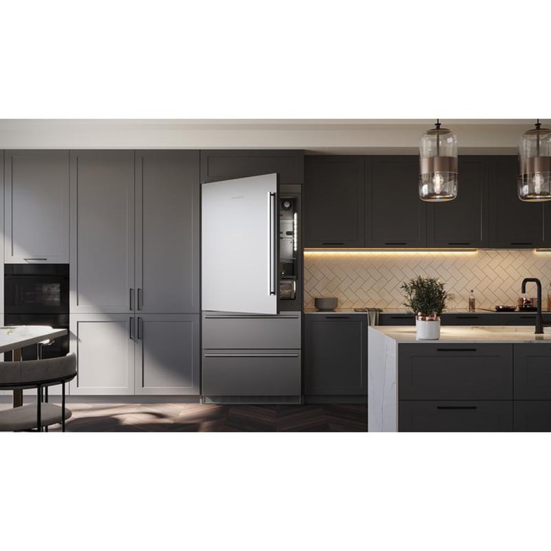 Liebherr 30 in. 14.1 cu. ft. Built-In Counter Depth Bottom Freezer Refrigerator with Ice Maker - Custom Panel Ready, , hires