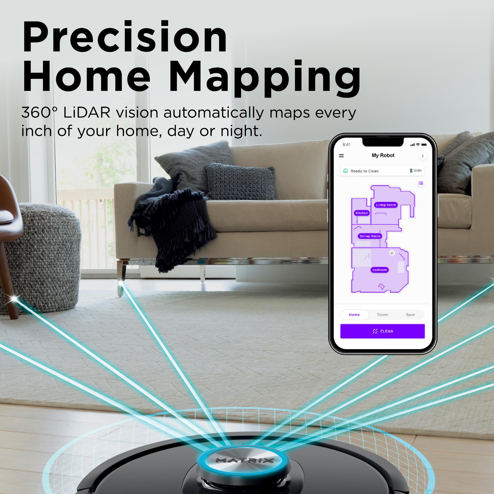 Shark Matrix Wi-Fi Connected Auto-Empty Pet Robotic Vacuum with Voice-Control, , hires