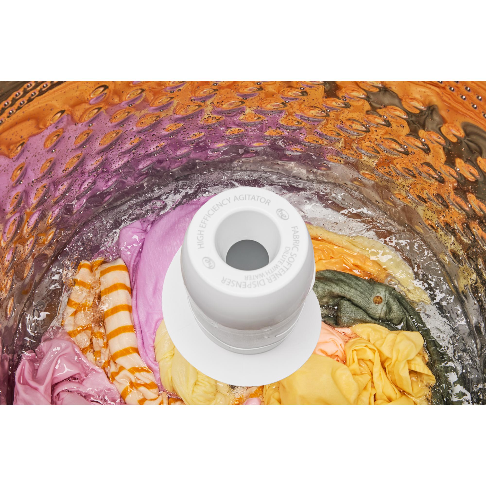 Whirlpool 28 in. 4.5 cu. ft. Top Load Washer with Agitator - White, , hires