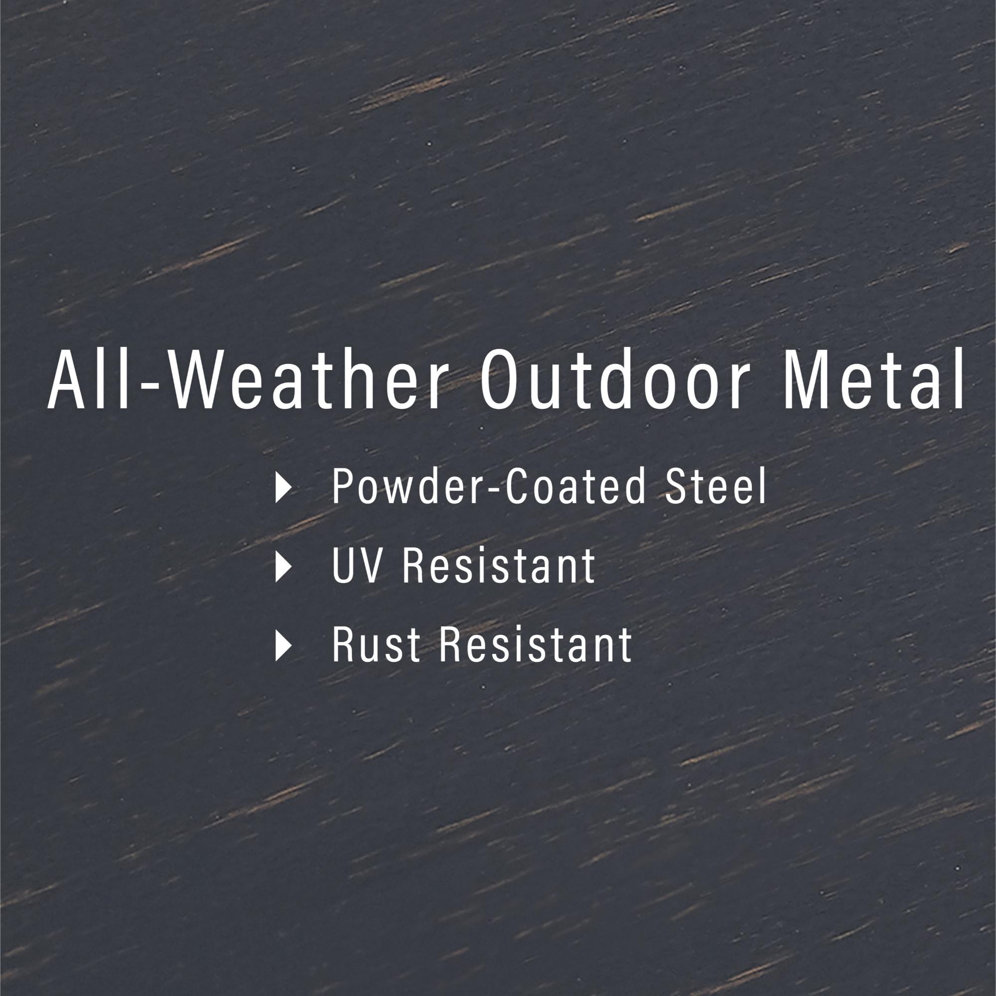 Crosley Kaplan 4-Piece Outdoor Loveseat Patio Furniture Set, Oil Rubbed Bronze with Oatmeal Cushions, , hires