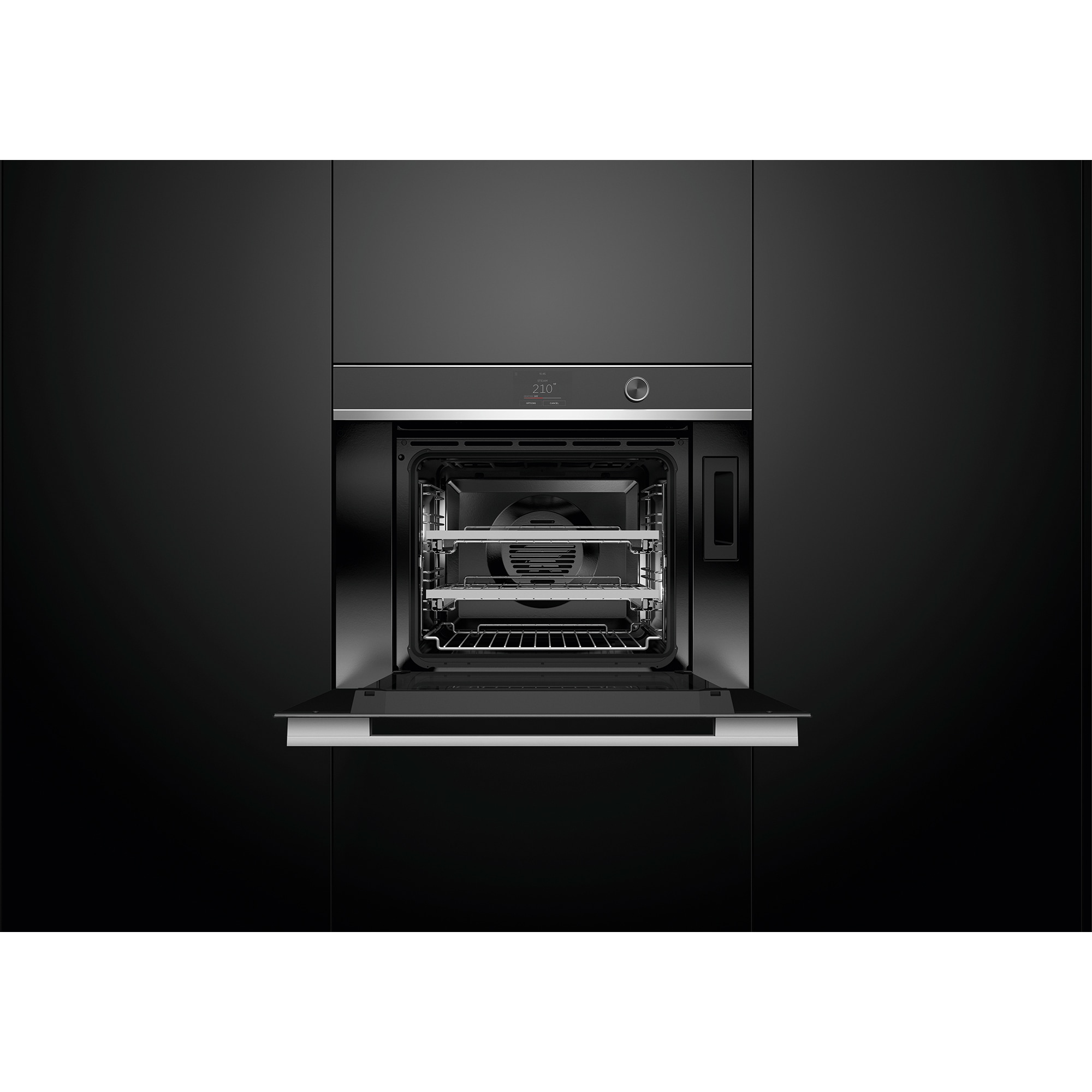 Fisher & Paykel Series 11 30 in. 3 cu. ft. Smart Steam Electric Single Wall Oven with True European Convection & Sensor Cooking - Stainless Steel, , hires