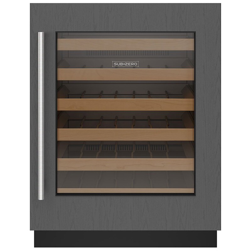 Sub-Zero Designer Series 24 in. Undercounter Smart Wine Cooler with Wood Racks, Single Temperature Zone & 42 Bottle Capacity - Custom Panel Ready, , hires
