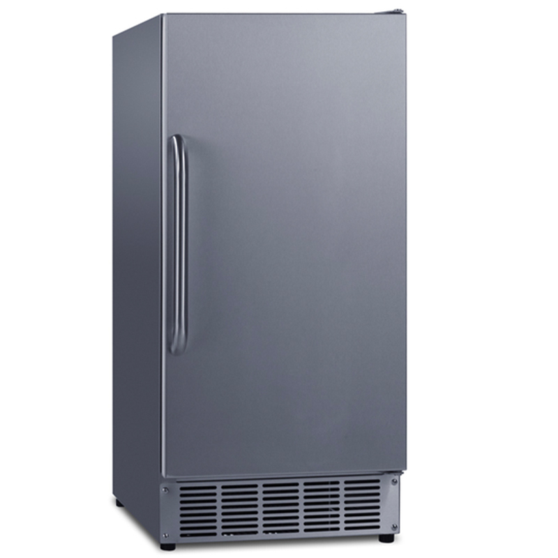 Ice Maker Base Summit 15 in. Built-In Undercounter Commercial-Use Ice Maker with 25 lb ...